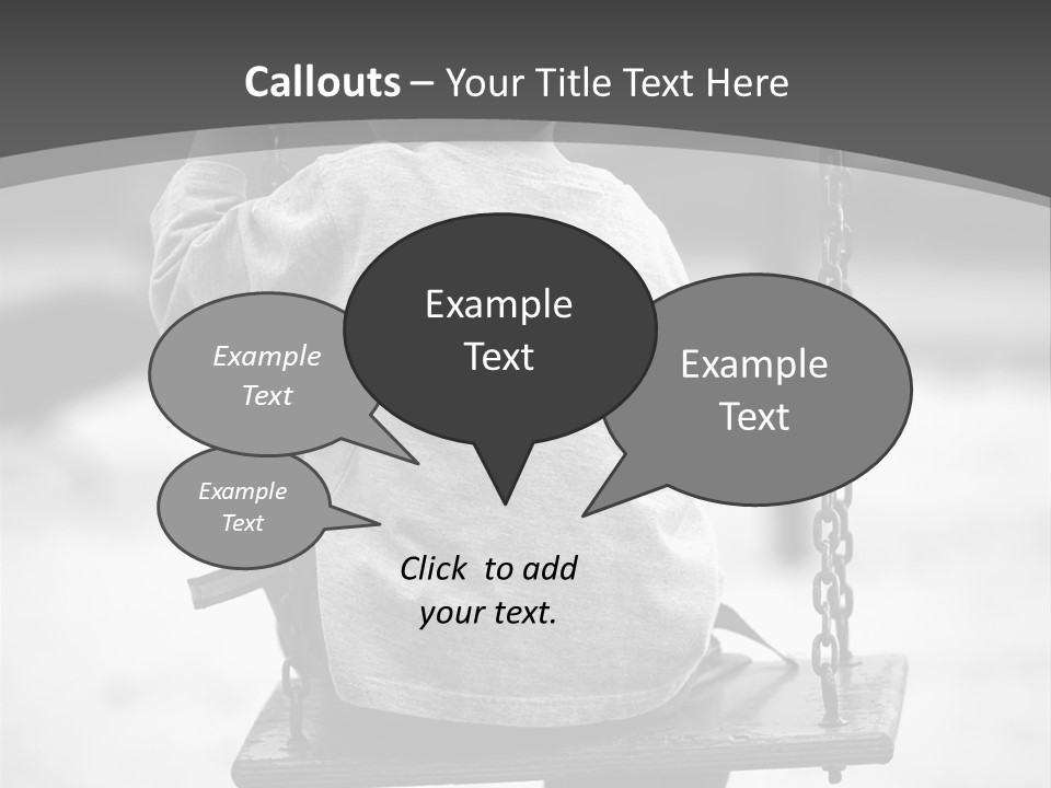 Reserved Alone Back PowerPoint Template