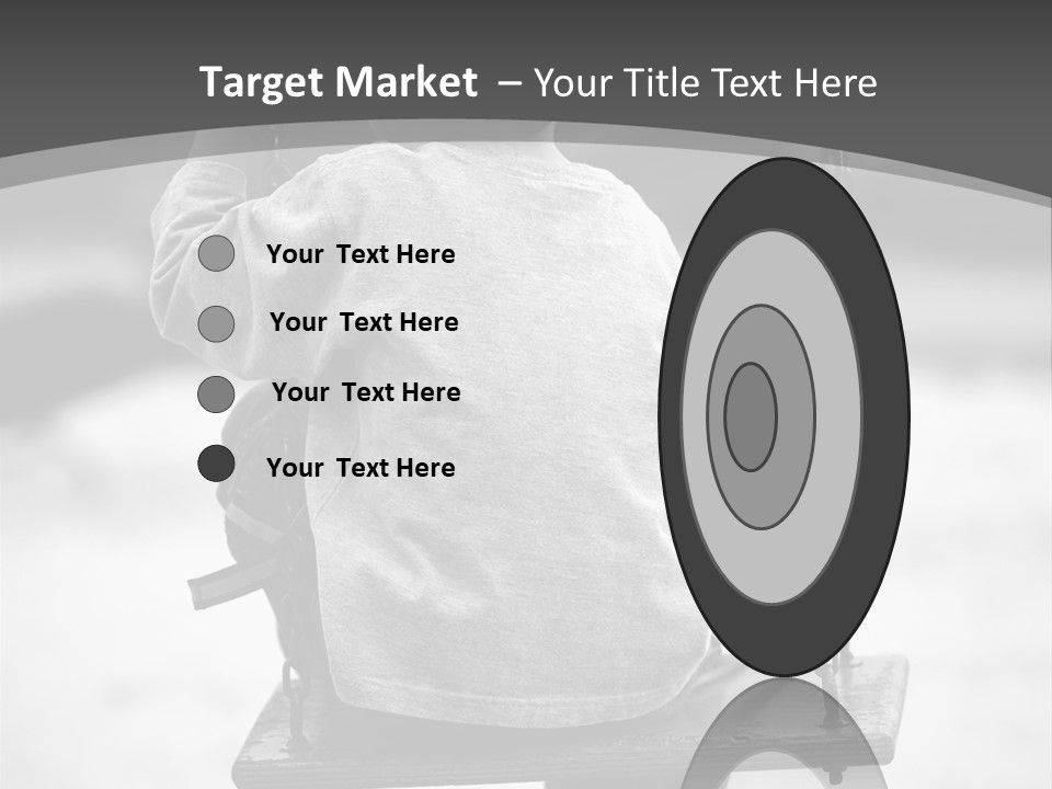 Reserved Alone Back PowerPoint Template