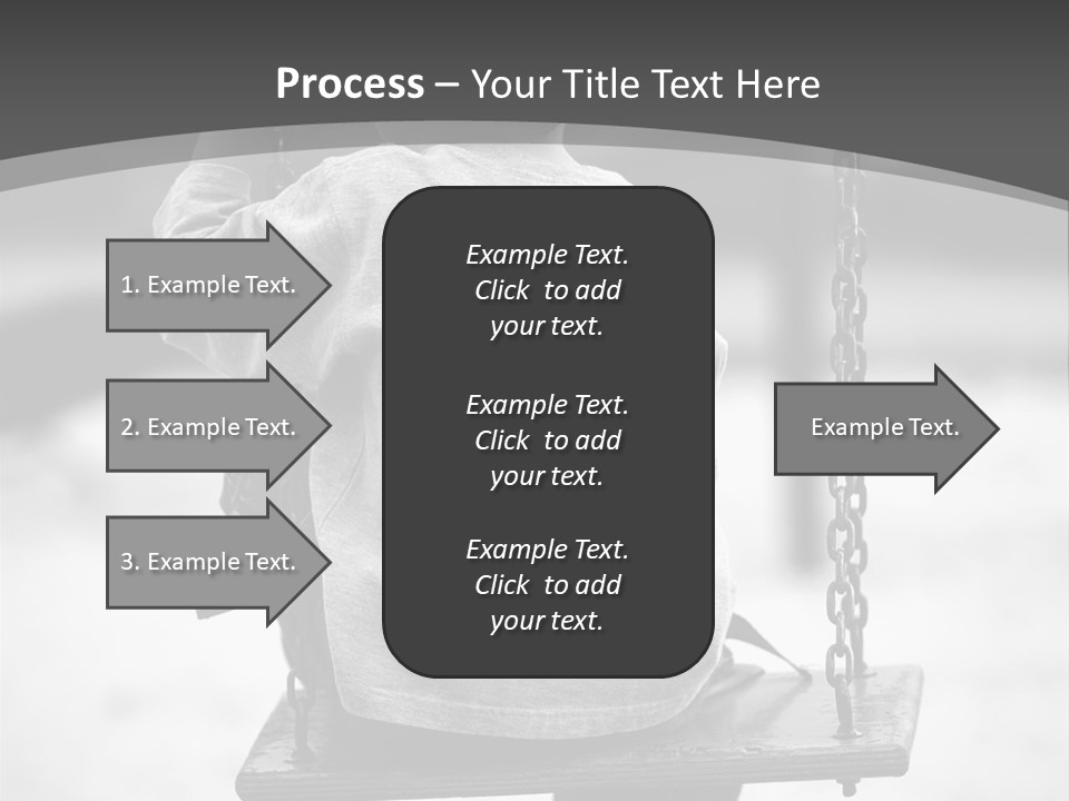 Reserved Alone Back PowerPoint Template