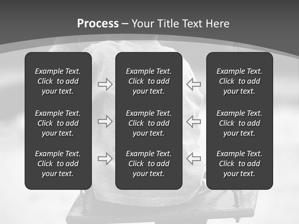 Reserved Alone Back PowerPoint Template