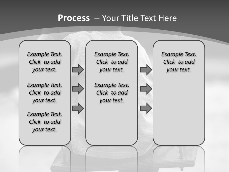 Reserved Alone Back PowerPoint Template