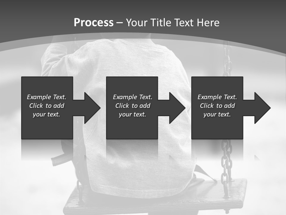 Reserved Alone Back PowerPoint Template
