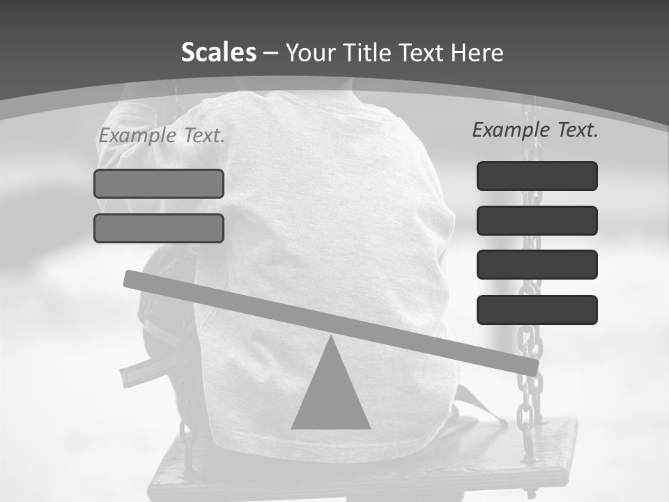 Reserved Alone Back PowerPoint Template