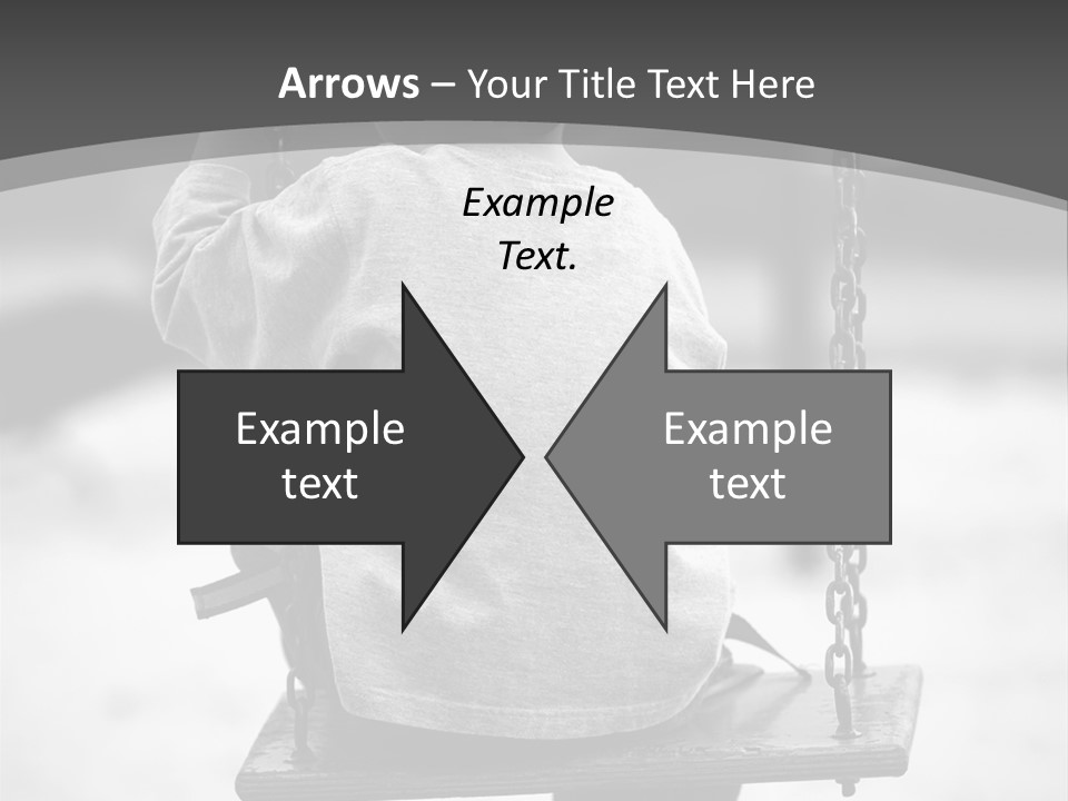 Reserved Alone Back PowerPoint Template