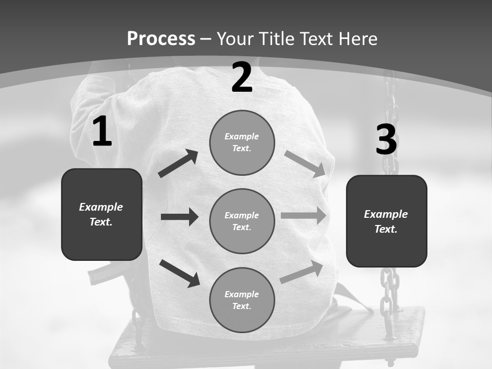 Reserved Alone Back PowerPoint Template