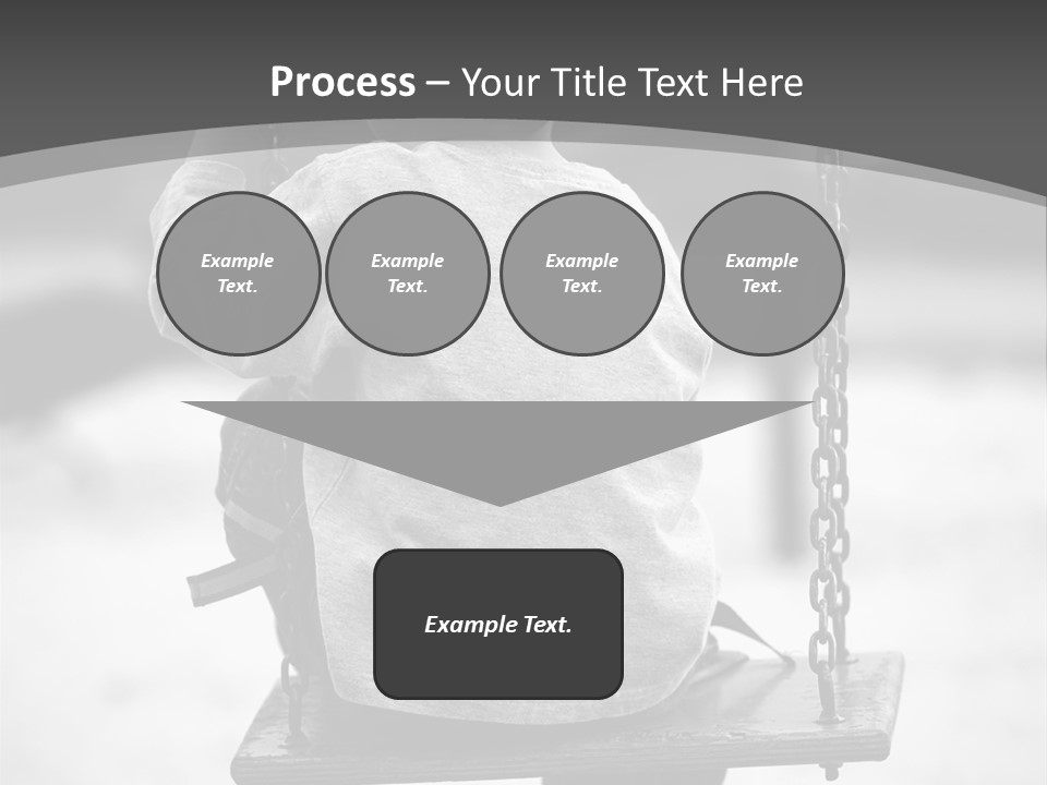 Reserved Alone Back PowerPoint Template