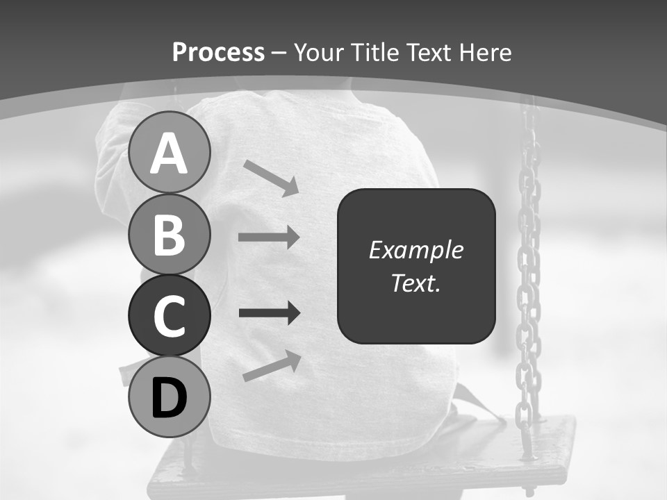 Reserved Alone Back PowerPoint Template