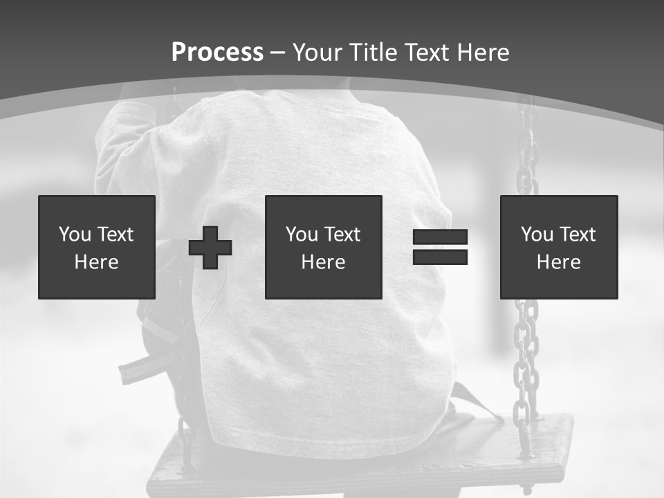 Reserved Alone Back PowerPoint Template