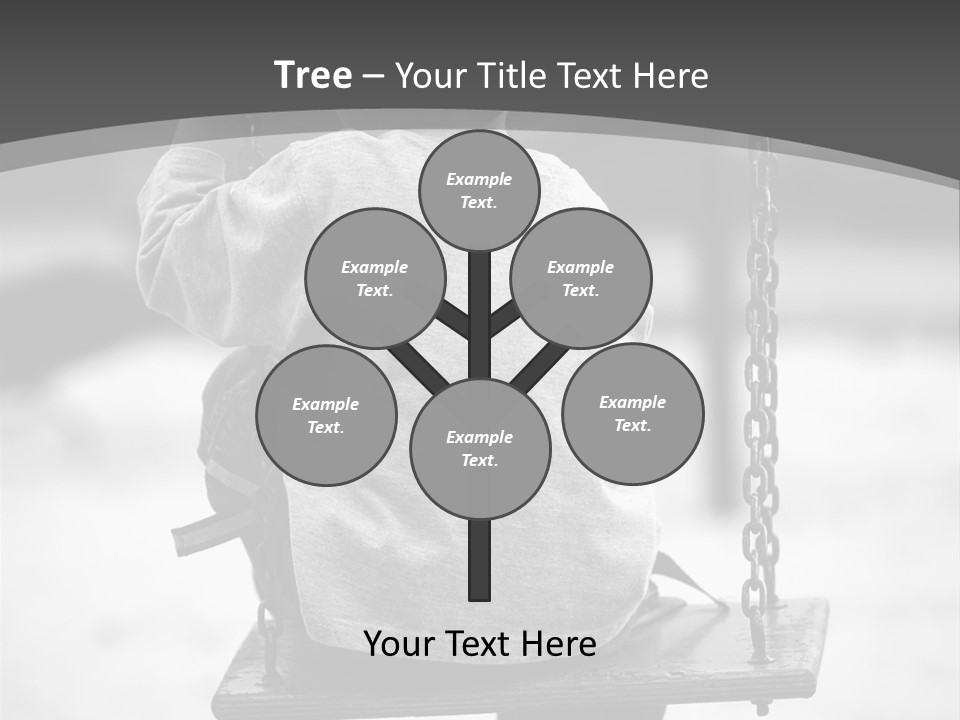 Reserved Alone Back PowerPoint Template