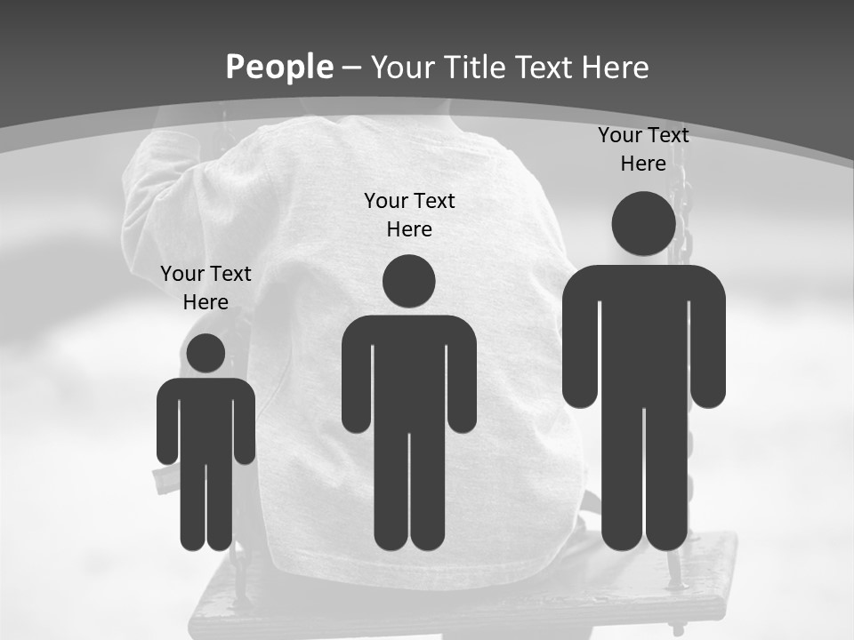 Reserved Alone Back PowerPoint Template