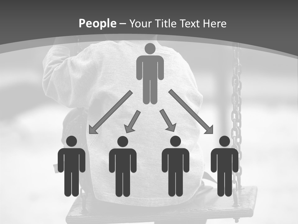 Reserved Alone Back PowerPoint Template