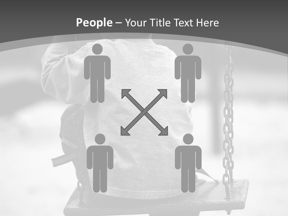 Reserved Alone Back PowerPoint Template