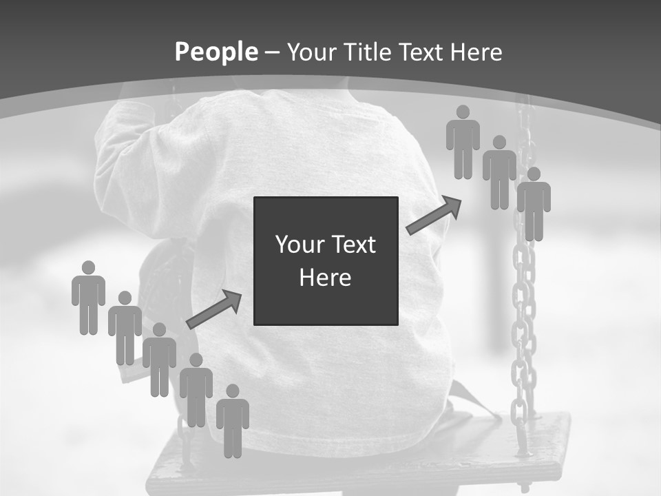 Reserved Alone Back PowerPoint Template