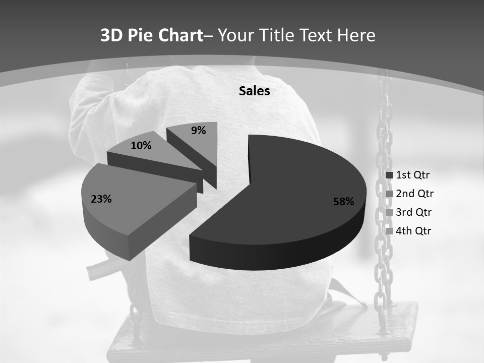 Reserved Alone Back PowerPoint Template