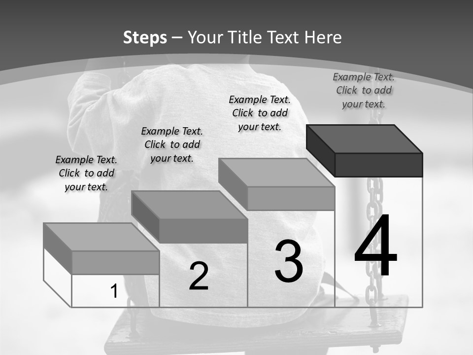 Reserved Alone Back PowerPoint Template