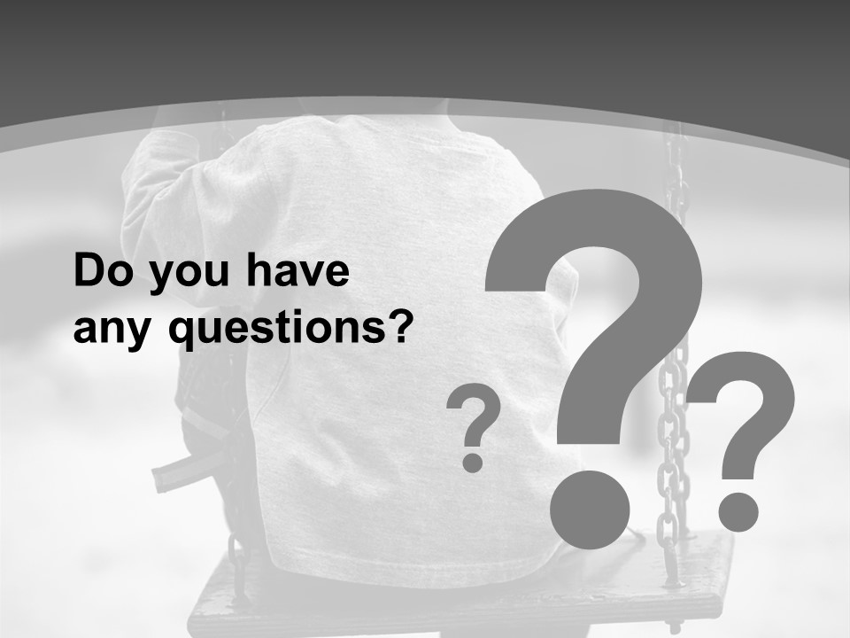 Reserved Alone Back PowerPoint Template