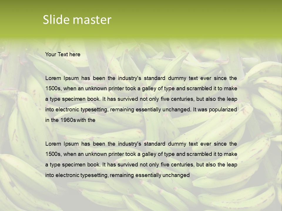 Freshness Growing Snack PowerPoint Template