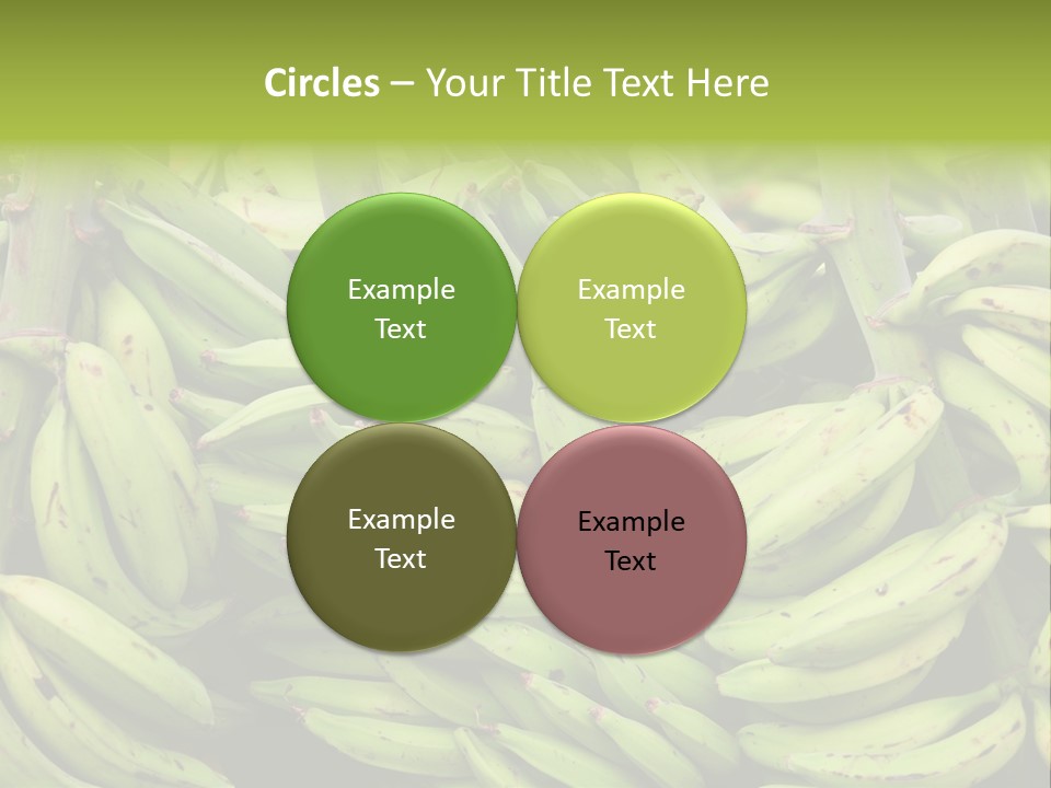 Freshness Growing Snack PowerPoint Template