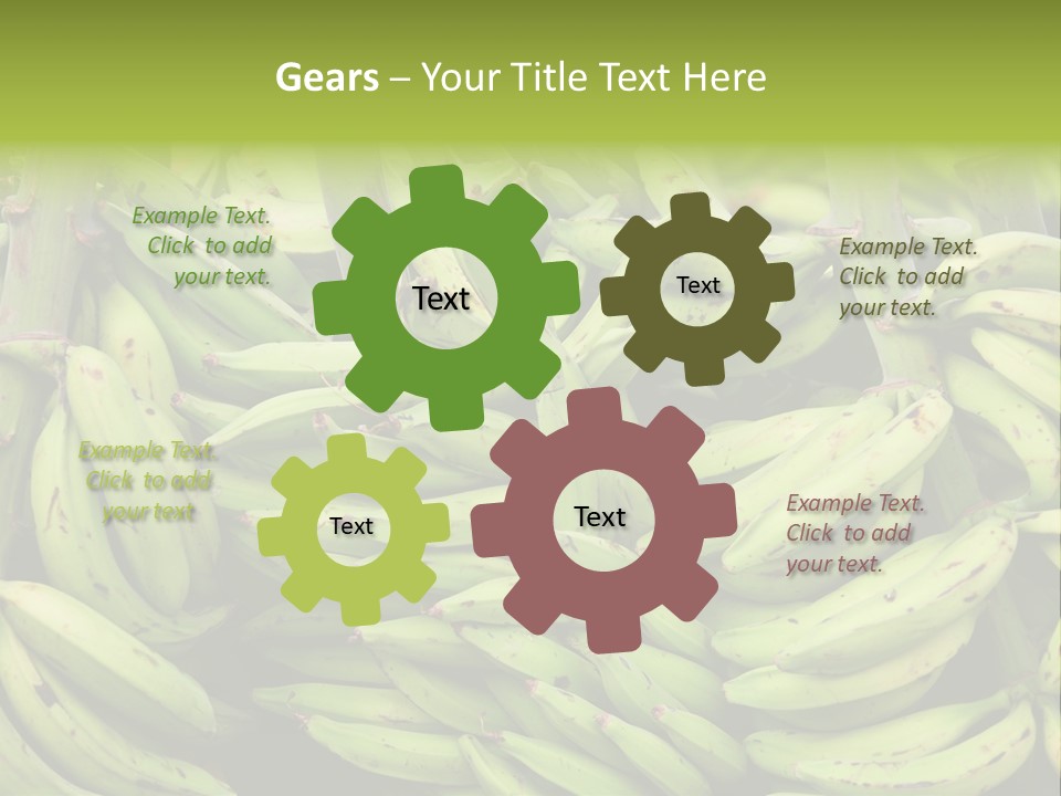 Freshness Growing Snack PowerPoint Template