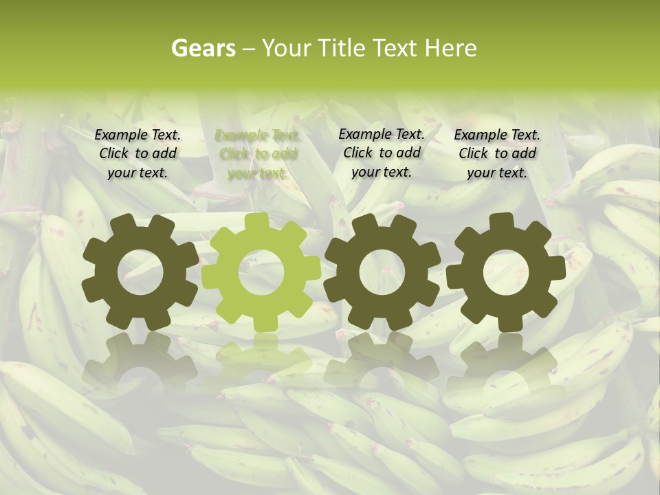 Freshness Growing Snack PowerPoint Template