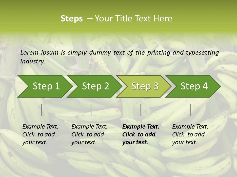 Freshness Growing Snack PowerPoint Template
