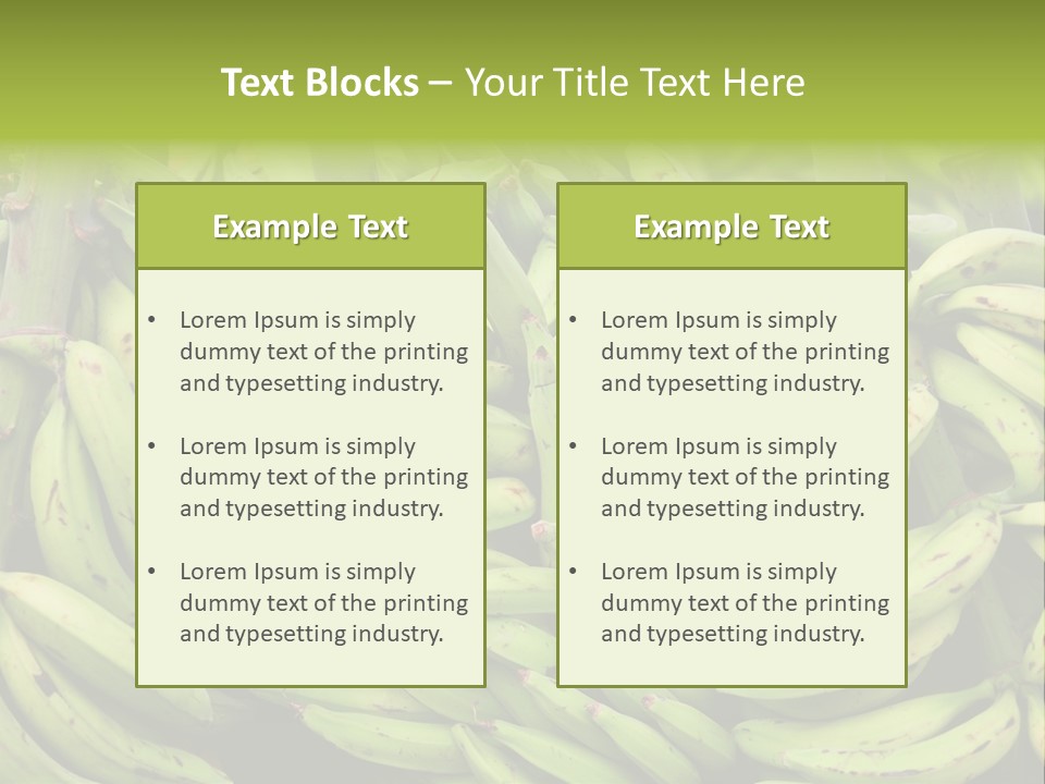 Freshness Growing Snack PowerPoint Template