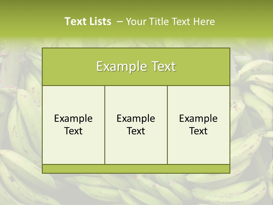 Freshness Growing Snack PowerPoint Template