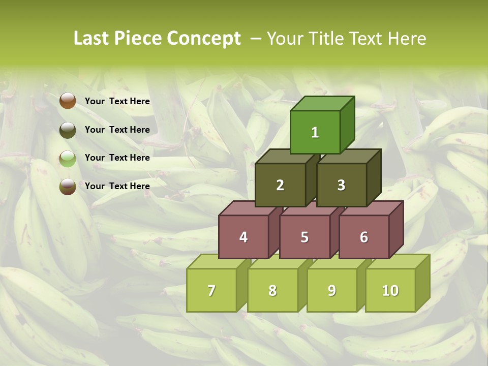 Freshness Growing Snack PowerPoint Template