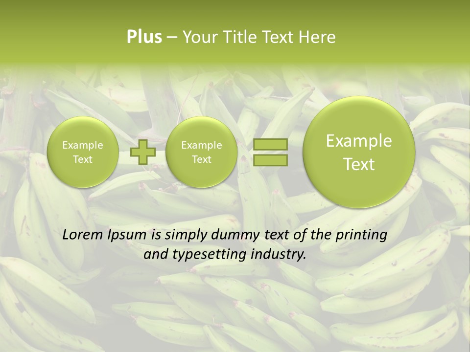 Freshness Growing Snack PowerPoint Template