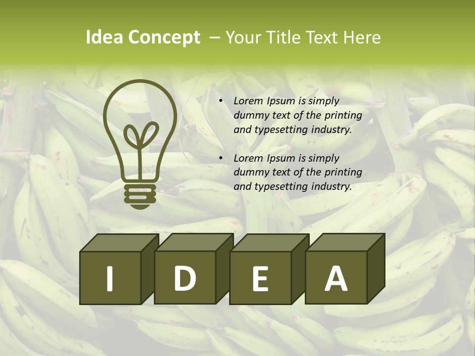 Freshness Growing Snack PowerPoint Template