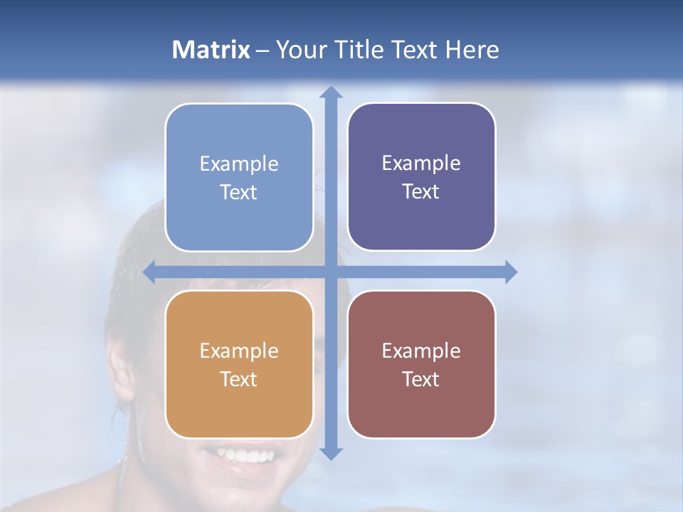 Happy Person Athlete PowerPoint Template