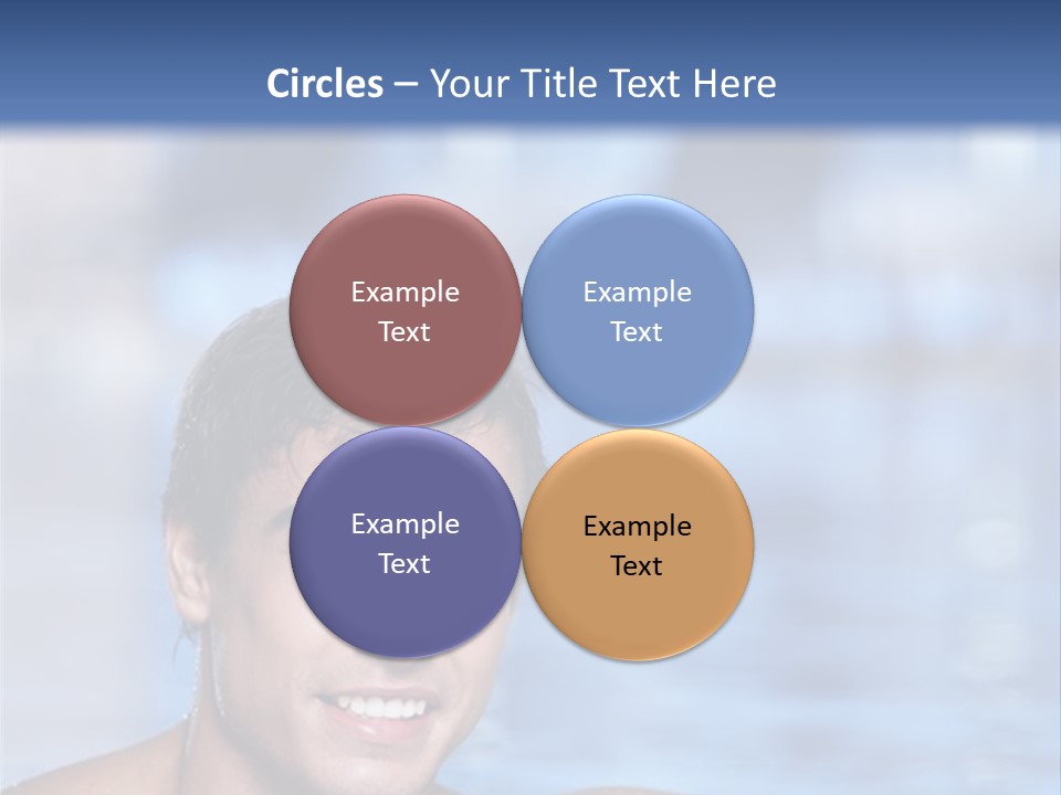 Happy Person Athlete PowerPoint Template