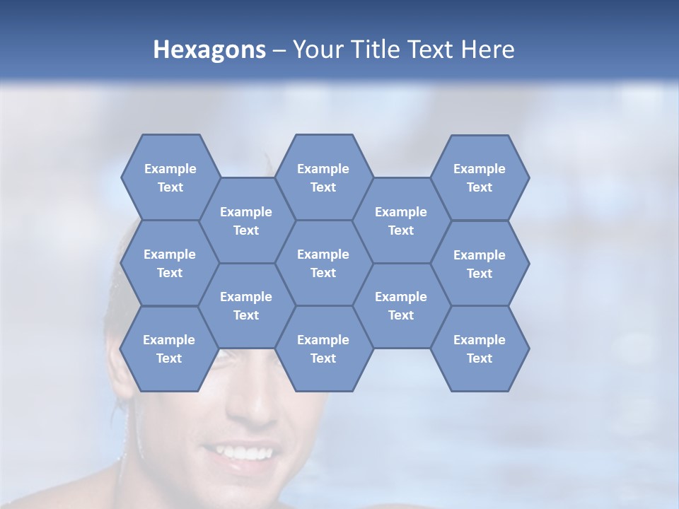 Happy Person Athlete PowerPoint Template