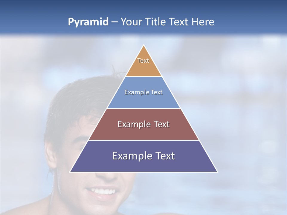 Happy Person Athlete PowerPoint Template