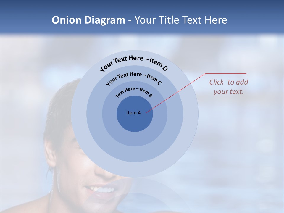 Happy Person Athlete PowerPoint Template