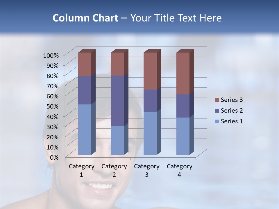 Happy Person Athlete PowerPoint Template