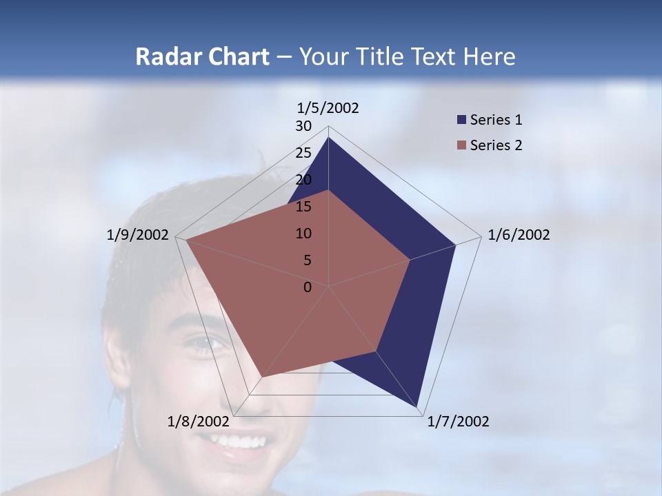 Happy Person Athlete PowerPoint Template