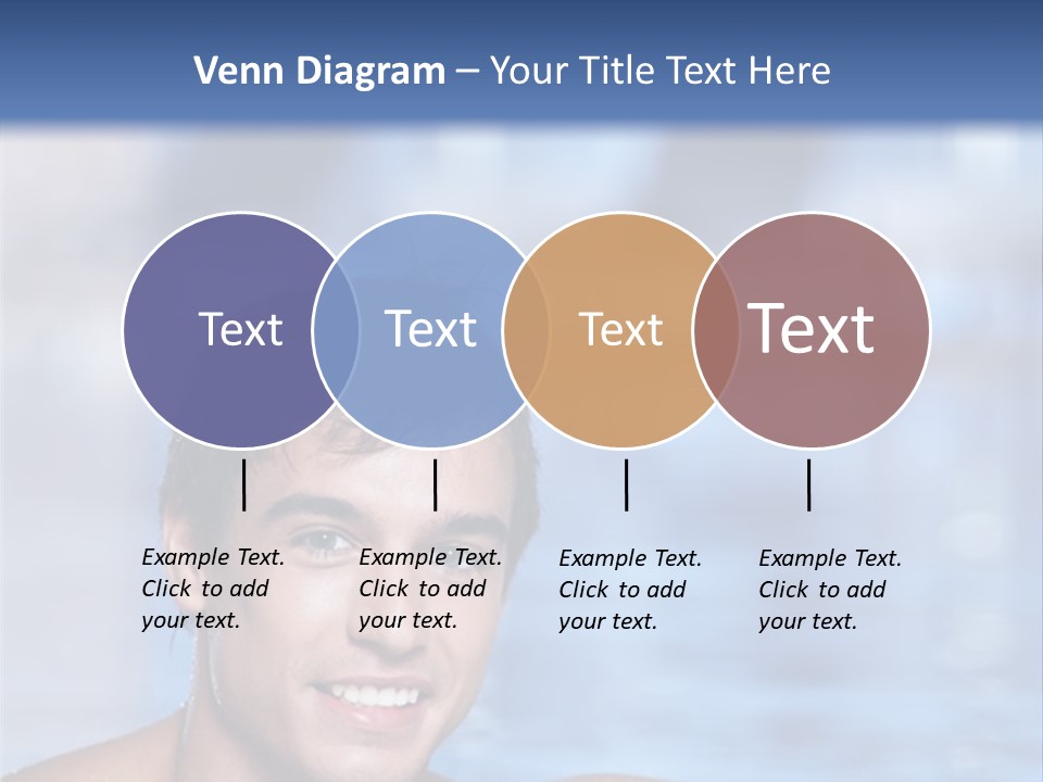 Happy Person Athlete PowerPoint Template