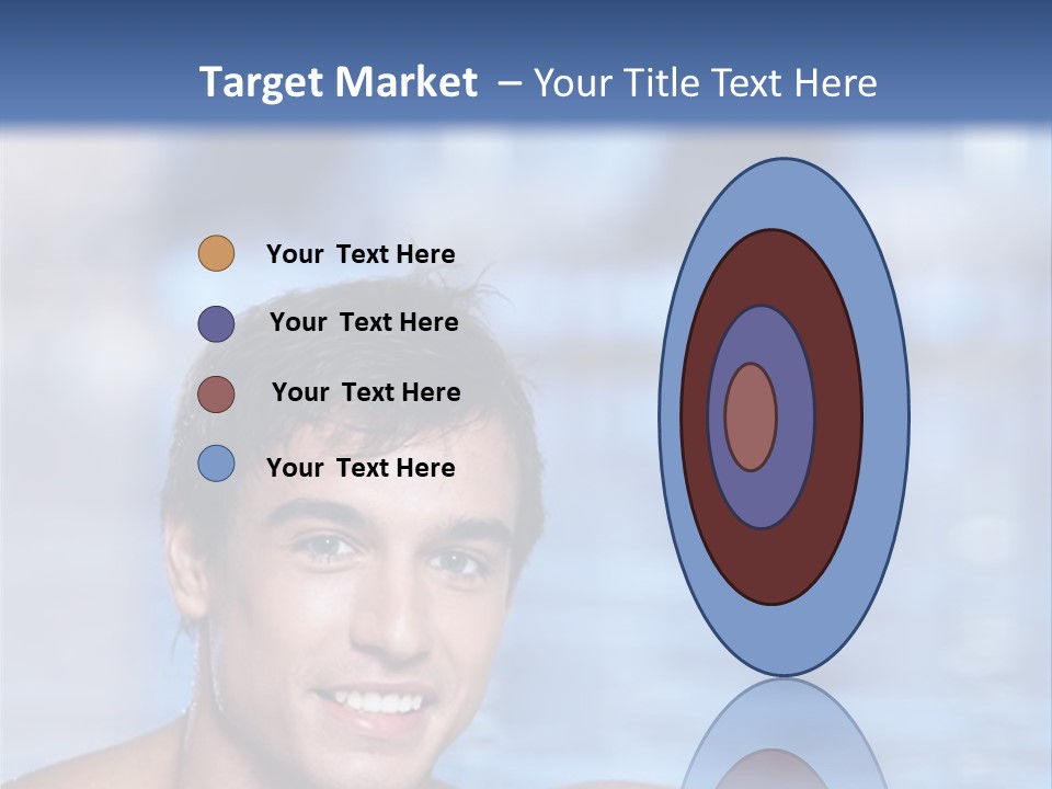 Happy Person Athlete PowerPoint Template