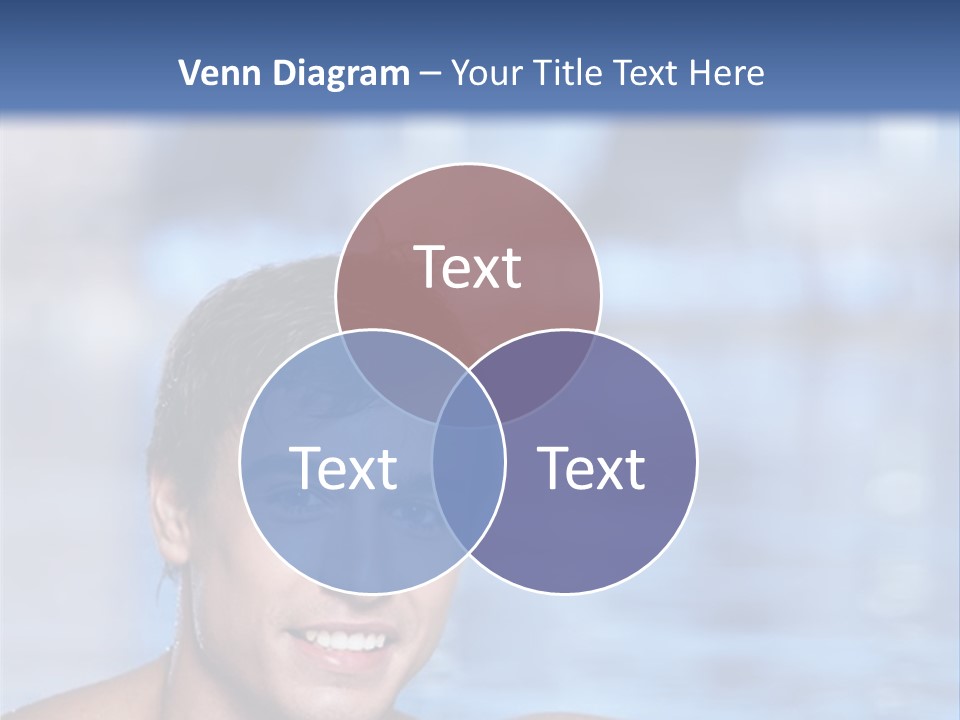 Happy Person Athlete PowerPoint Template