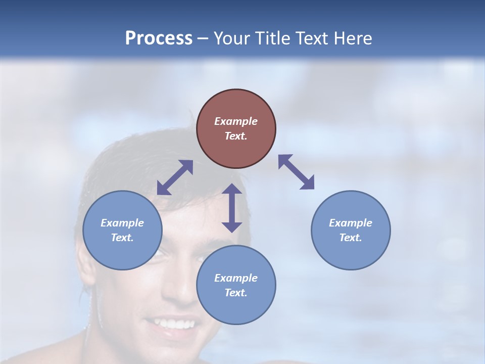 Happy Person Athlete PowerPoint Template