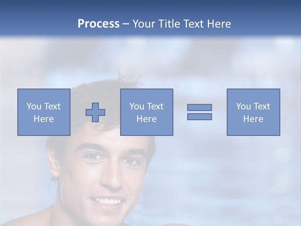 Happy Person Athlete PowerPoint Template