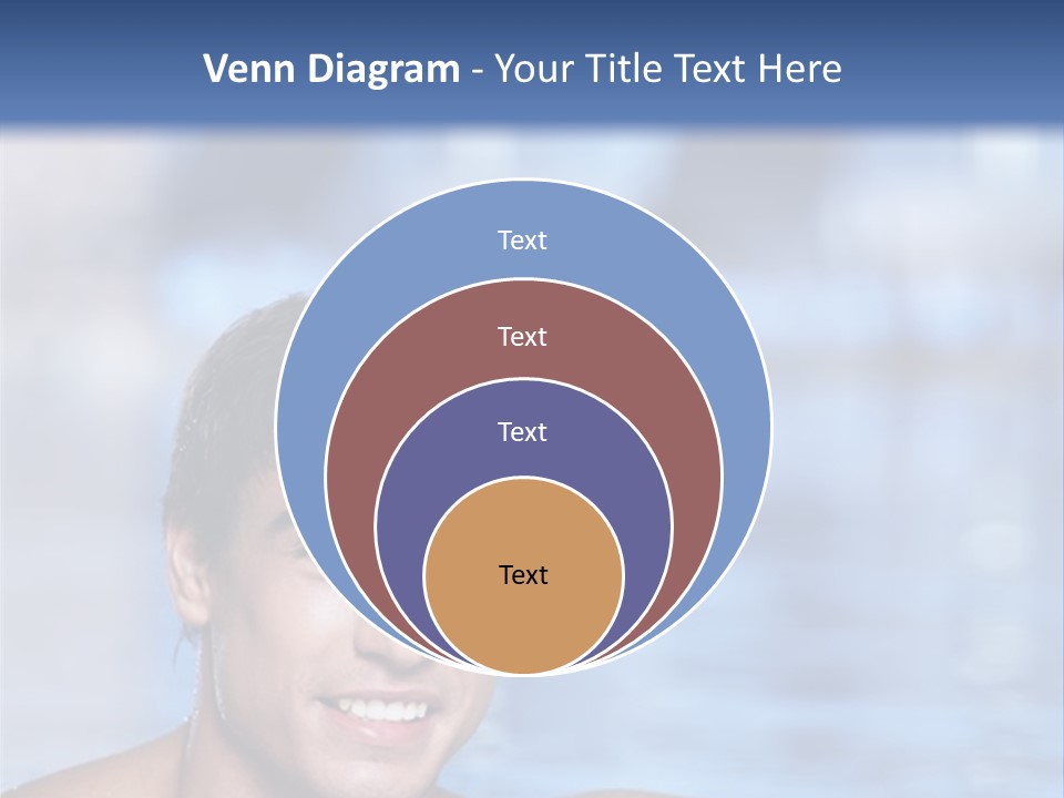 Happy Person Athlete PowerPoint Template