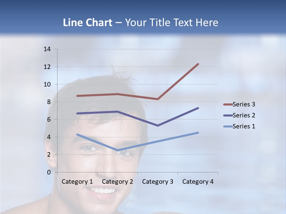 Happy Person Athlete PowerPoint Template