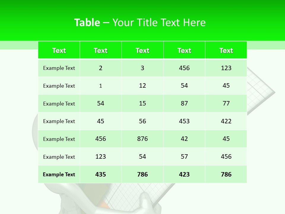 Conceptual Accounting Performance PowerPoint Template