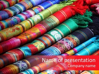 Artisan Inca Market PowerPoint Template