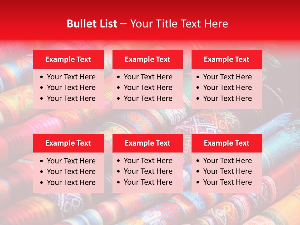 Artisan Inca Market PowerPoint Template