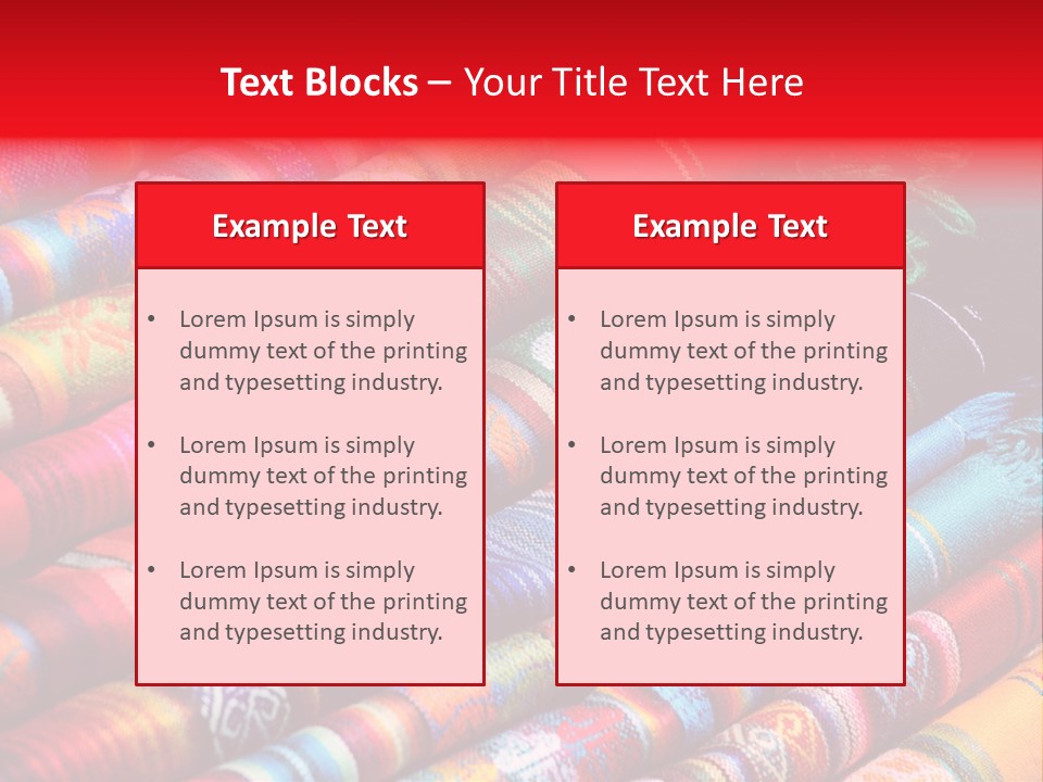 Artisan Inca Market PowerPoint Template