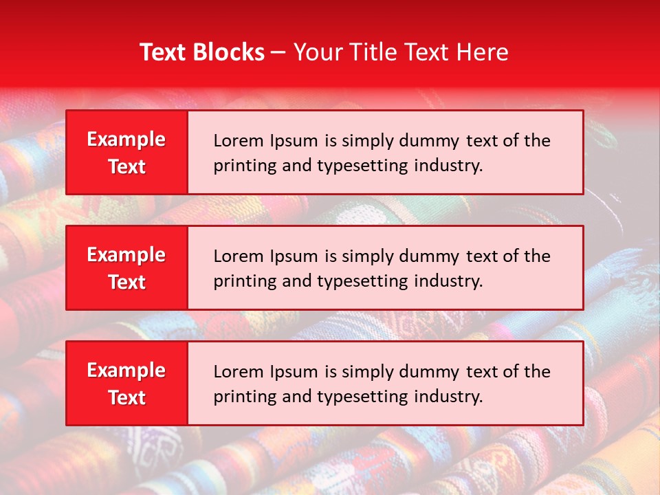 Artisan Inca Market PowerPoint Template