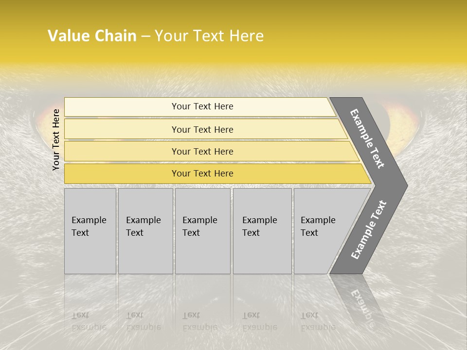 Pussy Purr Lovable PowerPoint Template